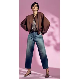 Zero Damen fit Jeans mit Waschung 38
