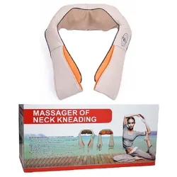 Nackenmassagegerät mit Wärme, Shiatsu Massagegerät Elektrisch für Nacken Rücken Schulter