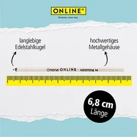 Online Schreibgeräte Kugelschreibermine D1 M schwarz