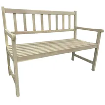 Estexo Gartenbank 120 x 57 x 91 cm Weiß