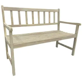 Estexo Gartenbank 120 x 57 x 91 cm Weiß