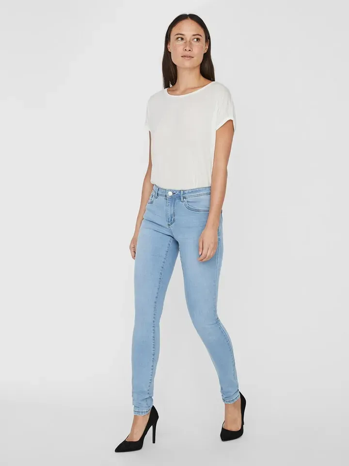 Vero Moda Jeans "Tanya" - Skinny fit - in Hellblau - XL/L32