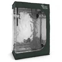 RoyalRoom® - Growzelt 80x40x120 cm - Indoor Gewächshaus - Starker Bezug, Waschbar, Lichtdicht - Rohrstärke 19 mm, Robuster Reißverschluss - Growbox, Grow Tent, Grow Zelt, Grow Box, Pflanzzelt C80S