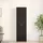 vidaXL Kleiderschrank 55 x 159 x 25 cm Schwarz/Eiche