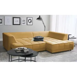 Switch Ecksofa Tiga ¦ gelb ¦ Maße (cm): B: 285 H: 88 T: 205.0