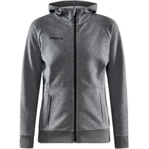 Craft Core Soul Kapuzenjacke Damen 975000 - dk grey melange XXL