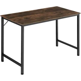 Tectake Schreibtisch Jenkins Dunkelbraun