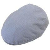 Chaplino Flat Cap in kleinem Karodesign blau 57