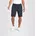 aus Sweat Denim in Dunkelblau-W33
