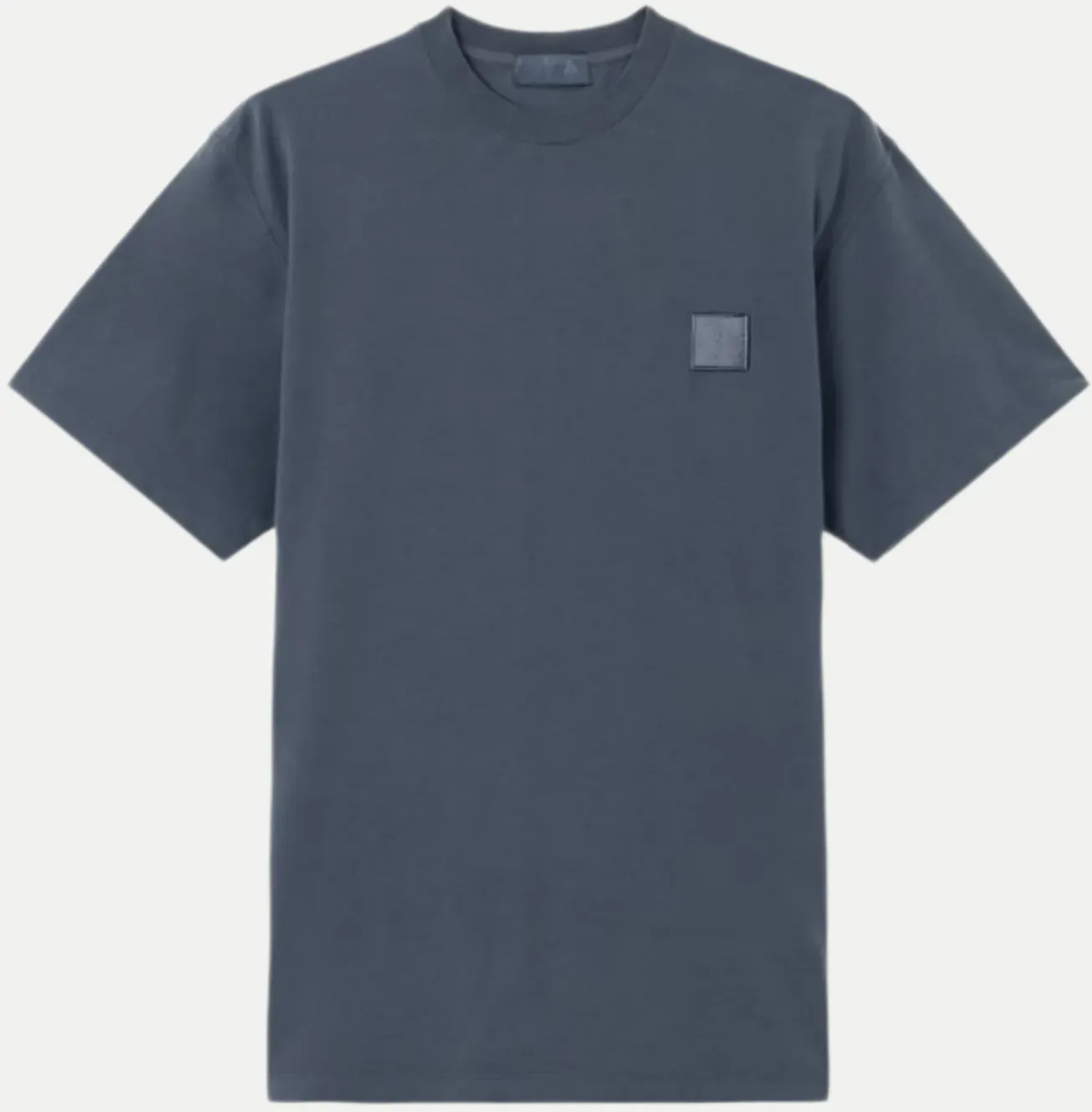 Kurzärmeliges T-Shirt Blau M