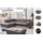 Cotta Ecksofa "Komaris L-Form, B: 249 cm", braun (mud), B:249cm H:72cm T:100cm, Microfaser PRIMABELLE (100% Polyester);Kunstleder SOFTLUX;Feinstruktur (100% Polyester);Kunstleder SOFTLUX/Struktur (100% Polyester);NaturLEDER, Sofas, Ecksofa, mit