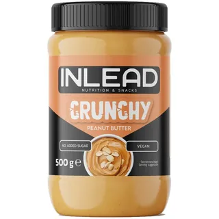 INLEAD Peanut Butter, 500 g Dose, Crunchy