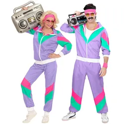 80er Jahre Jogginganzug Kostüm - XXL