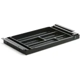 TecLines TecLines, TUS003B ausziehbare Unterbau Schublade S, schwarz