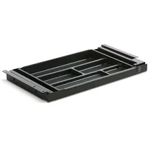TecLines TecLines, TUS003B ausziehbare Unterbau Schublade S, schwarz