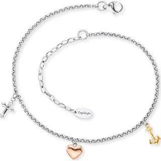 Engelsrufer Fußkette Edelstahl One Size Damen