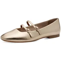 TAMARIS Ballerina Damen, Elegant metallic,EU 39