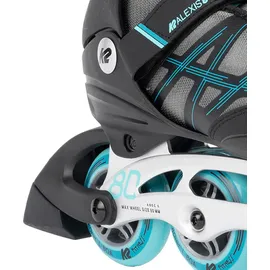 K2 Alexis 80 Alu Damen grey/cyan 41,5