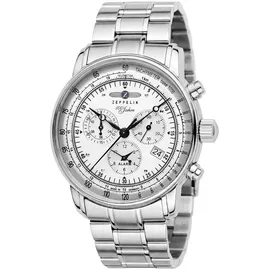 Zeppelin 100 Jahre Chronograph Edelstahl 44 mm 7680MB-1