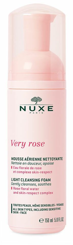 Nuxe Very Rose Mousse Aérienne Nettoyante 150 ml mousse(s)