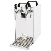 ich-zapfe Zapfanlage Kontakt 40 2- Trockenkühler Durchlaufkühler 50 Liter/h Silber