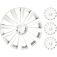 M MOTOS Set 4er Radkappen 16 Zoll - Lachen Sie über Kratzer mit diesen flexiblen, leichten Radkappen 16 Zoll. Einfache Installation, Keine Werkzeuge erforderlich, Schutz vor Verblassen!