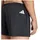 adidas Logo Stretchy Knit 3 Inch Swimwear, Black/White, S