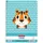 Herlitz Spiralblock A4 Lineatur 27 Motiv Tiger