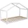 Weber Industries HAUSBETT Koala MIT LATTENROST/ Kinderbett 90x190 - Weiß