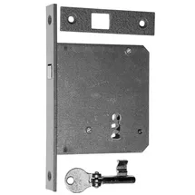 BEVER Schiebetürschloss 138 B BB D55, F20x151ktg, Si