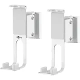 goobay Lautsprecher-Wandhalterung One Sound Flex, weiss (Wandmontage, Drehbar, Neigbar), Lautsprecher Ständer - Wandmontage, Weiss