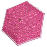 Knirps Kinder-Taschenschirm Rookie reflective triple - pink