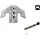 TOOLCRAFT PLE-0I2 Crimpeinsatz Solar-Steckverbinder geeignet für MC4 2.5 bis 6 mm2 Passend für Marke (Zangen) TOOLCRAFT PZ-500