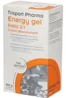 TRI SPORT PHARMA Energy Gel Ratio 2:1 Cassis Sachet(S) 10x50 g