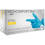AMPri Med Comfort Blue Vitril Gr.M blau Vinyl-Nitril Gem. 100 St./Box