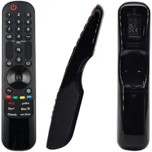 azurano Universal Fernbedienung für alle LG Magic Remote 2024-2015 OLED NanoCell QNED 8K 4K UHD HD TV - OHNE Maus & Sprache - MR24GA MR23GA MR22GA & GN MR21GA MR20GA MR19BA MR18BA MR650A MR650 MR600