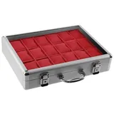 SAFE Schwäbische Albumfab Uhrenkoffer groß / innen rot