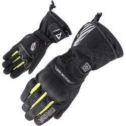 Orina Tesla beheizbare Motorradhandschuhe, schwarz-gelb, Größe S