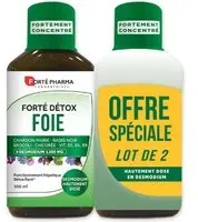 Forté Pharma FORTÉ DÉTOX FOIE Jus 2x500 ml