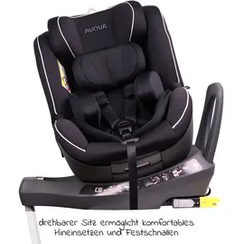 AVOVA Sperber-Fix i-Size Pearl Black