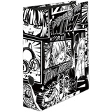 Falken Manga Black and White Motivordner 8,0 cm DIN A4