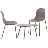 CLP 2er Sitzgruppe Veldin I Garten-Set 2x Stuhl stapelbar