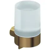 Kludi VELA R Glas-Seifenspender 58976N1 Brushed Bronze