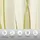 OTTO home Gardine OTTO HOME "Dimona" Gr. 4, beige (creme, grün), B:140cm H:245cm, Voile, Polyester, Gardinen, Gardine, 2-er Set, transparent, Voile, Polyester, Wellen