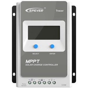 EPEVER Tracer1210AN MPPT Laderegler charge controller 10A auto work 12V/24V LCD Display commen negative Erdung