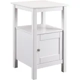 Interlink Inter Link Nachttisch Chilly Holz Weiß