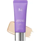 Missha M Perfect Cover Serum BB Cream No. 21 Light Beige, 20ml