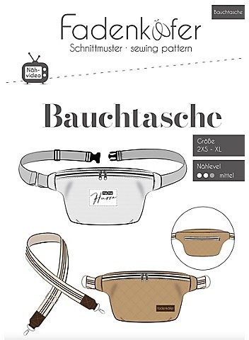 Fadenkäfer Schnitt "Bauchtasche"