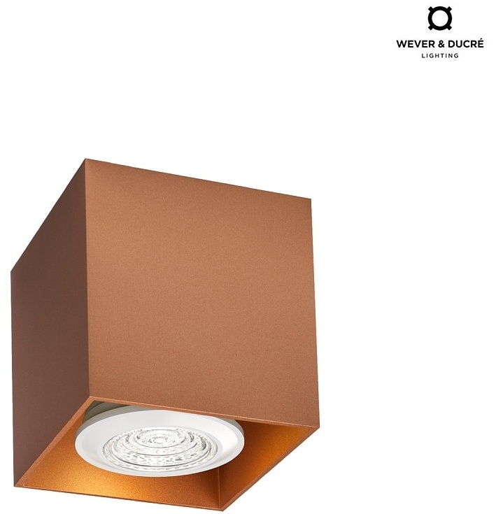 Wever & Ducré Deckenleuchte BOX 1.0 PAR16, GU10 max. 12W, Kupfer WEV-146120P0