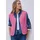 STREET ONE Weste mit V-Neck aus Teddy-Material Rosa 38
